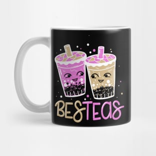 Bes-Teas - Funny Bubble Tea BFF Bestie Cute Kawaii Mug